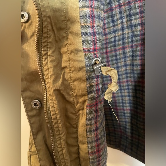Horny Toad Green Ghostwriter Utility Jacket Wool Blend Lining Women’s Size Small - Picture 11 of 16